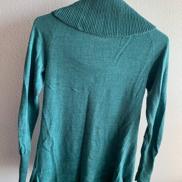 Smartwool drape-neck sweater, small - Picture 6 of 7